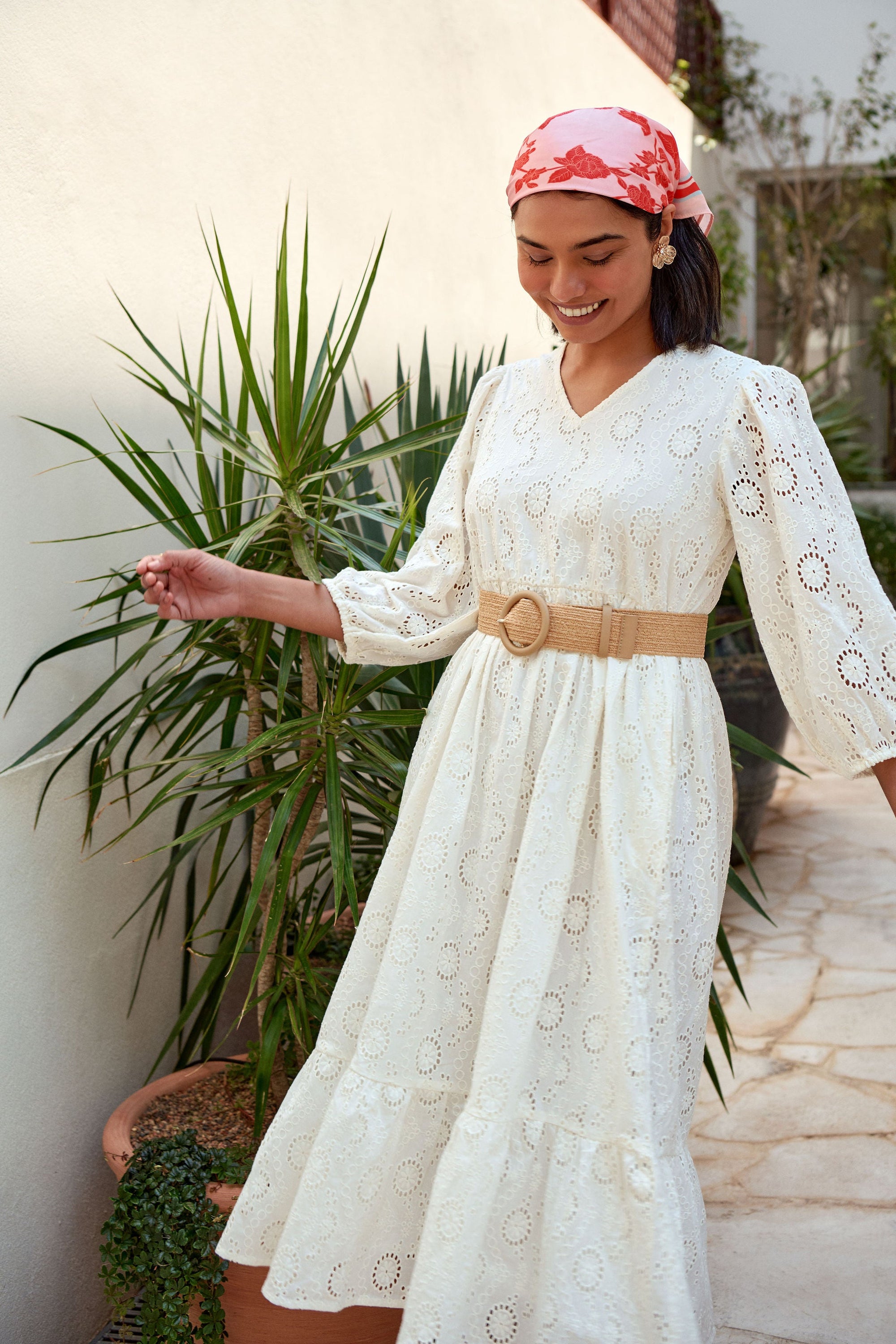 Mora Heritage Dresses The Tamarind Dress in Cotton Clouds